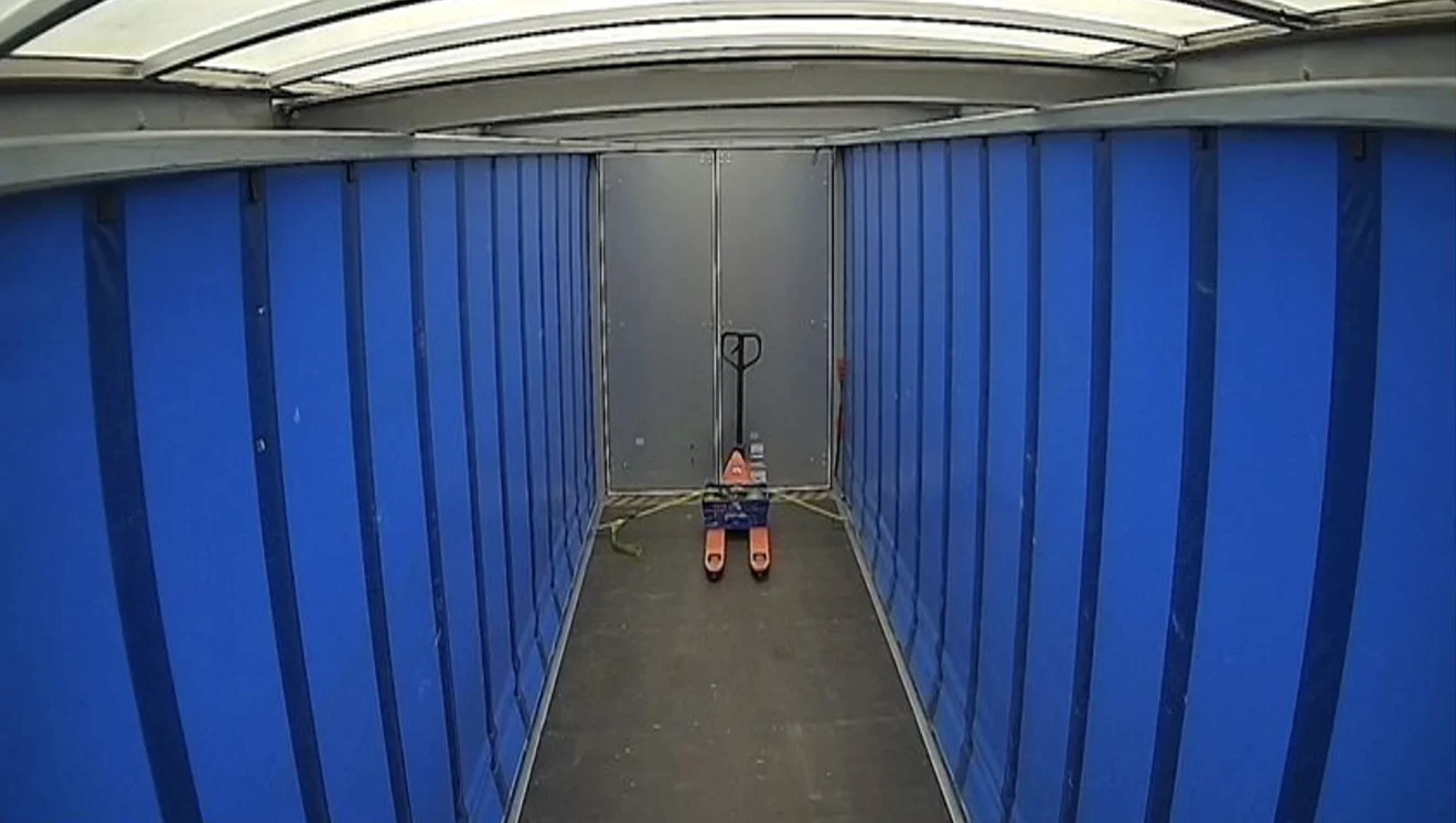 Privacy-edited load-area camera example