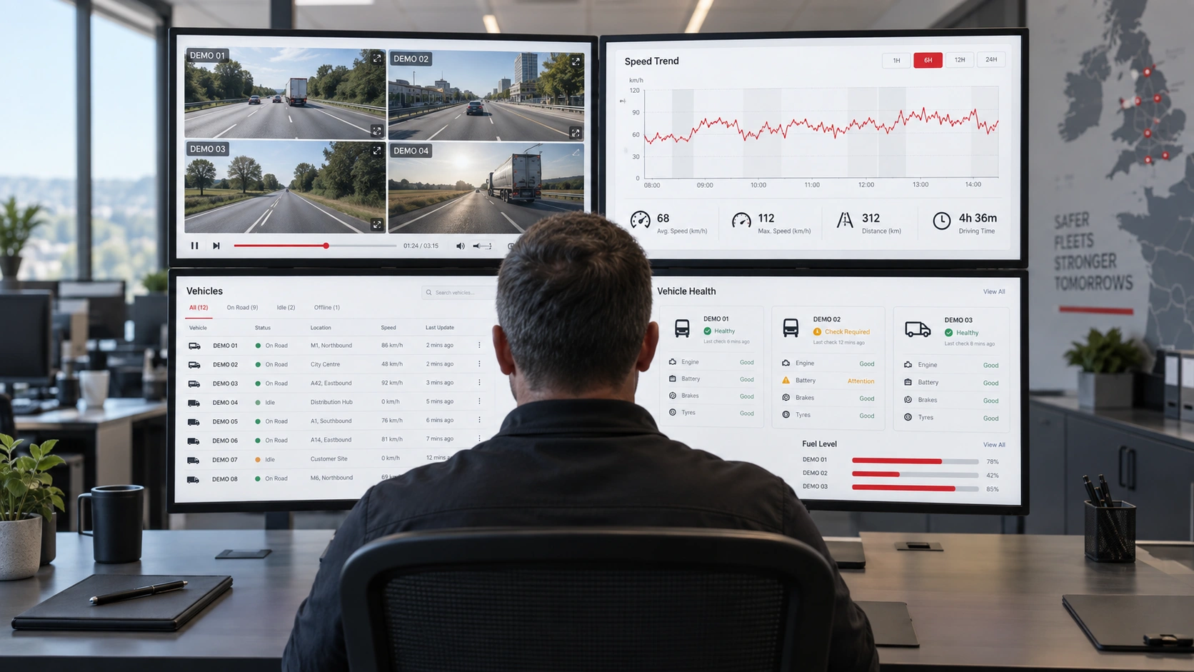 Illustrative RECON command room