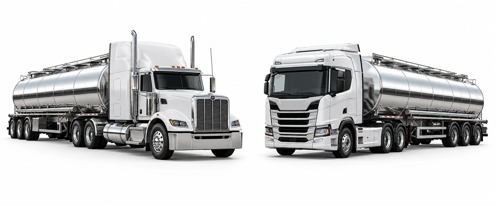 Tanker combination, illustrative vehicle