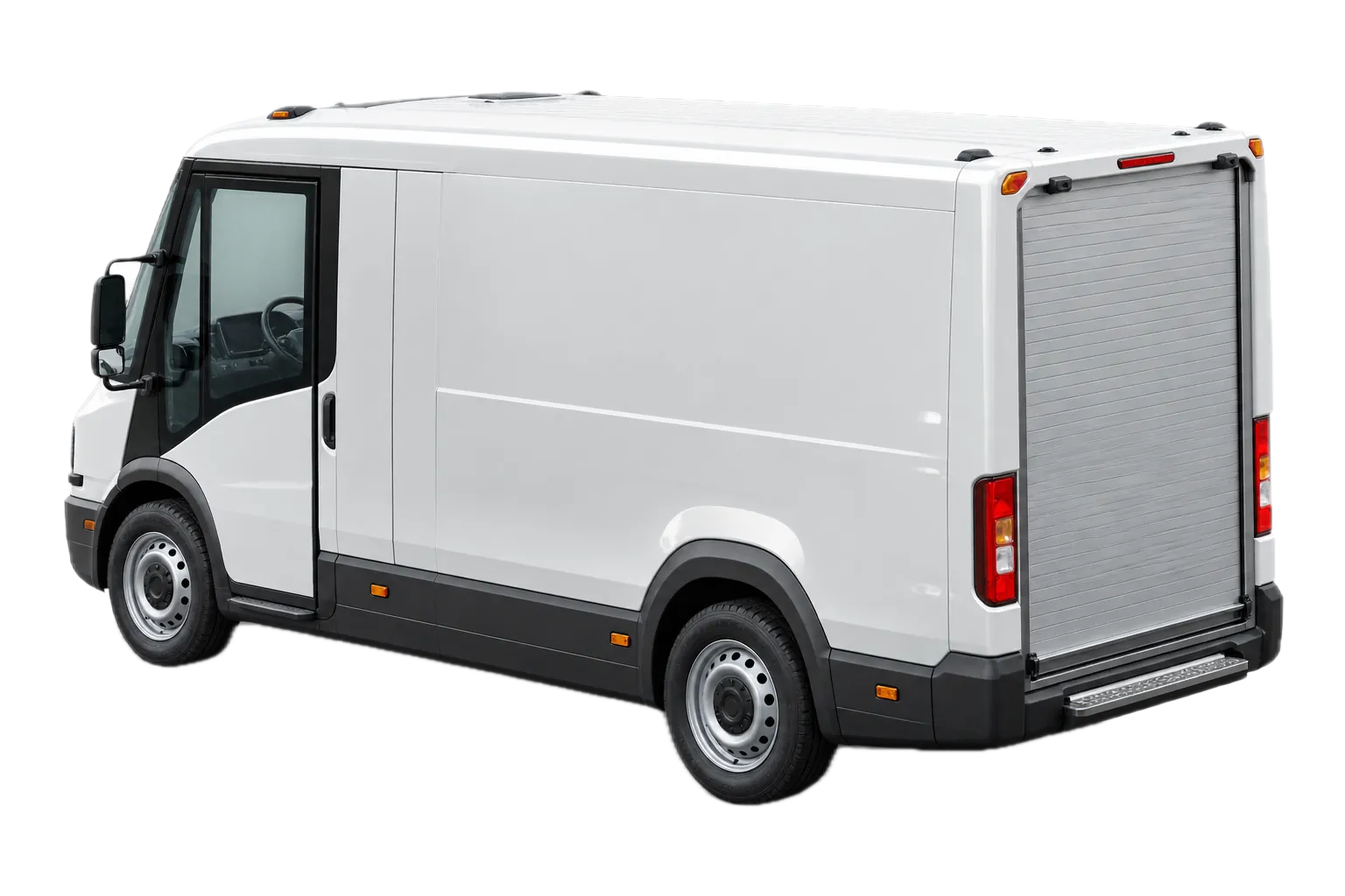 UK/European Delivery & last mile vehicle illustration