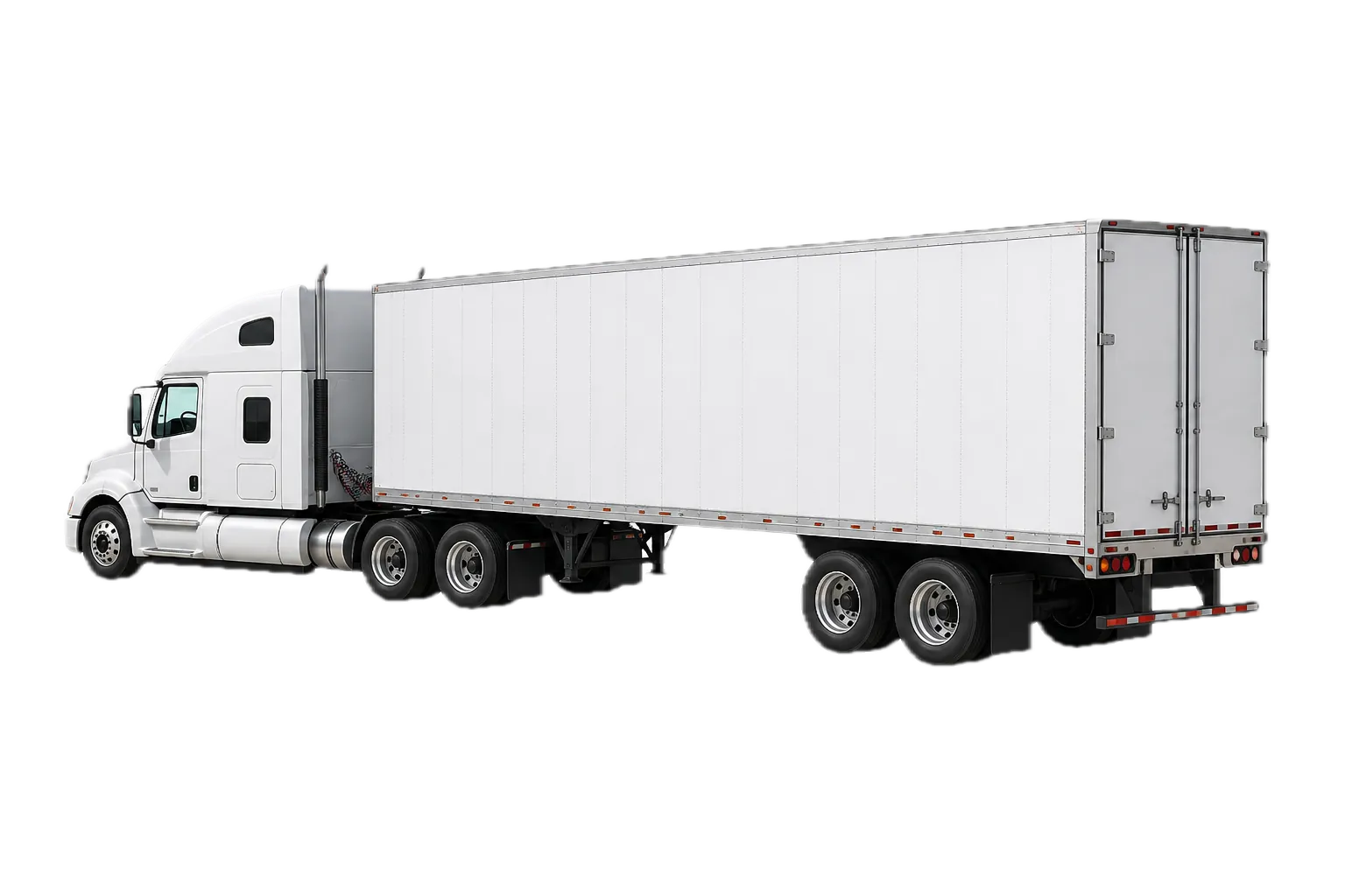 Class 8 tractor-trailers, illustrative vehicle