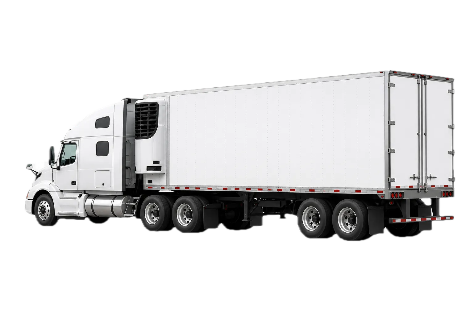 U.S. conventional Temperature-controlled distribution vehicle illustration